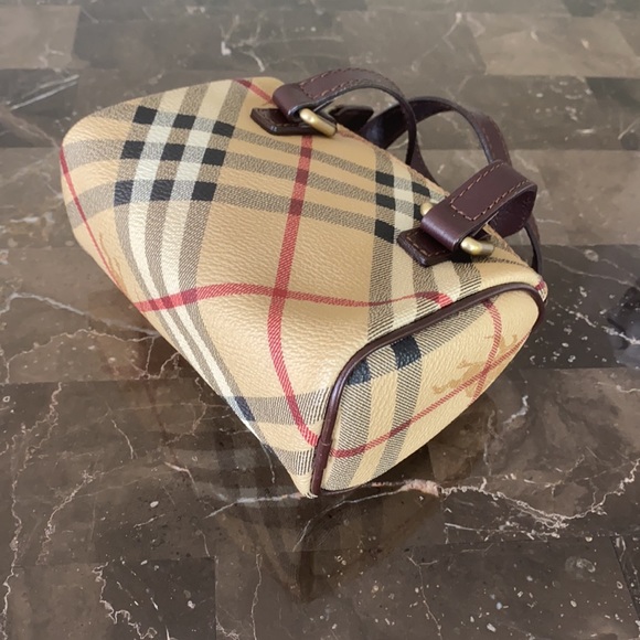 Burberry Mini Haymarket Check Boston - Picture 10 of 16